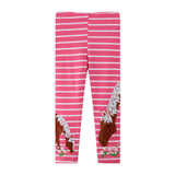 Appliqu¡§| Leggings