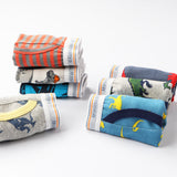 Cartoon Printed Thread Cotton Boxer Briefs