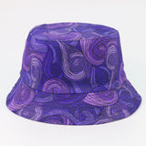 Starry Sky Oil Painting Reversible Bucket Hat