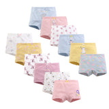 Girl Pure Cotton Cartoon Cute Boxer Briefs