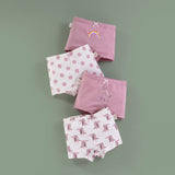 Girl Pure Cotton Cartoon Cute Boxer Briefs