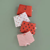 Girl Pure Cotton Cartoon Cute Boxer Briefs