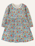 Kids Full Print Long Sleeve Princess Dress
