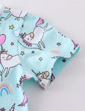 3D Unicorn Full Printed Casual T-shirt - CCMOM