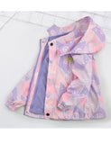Spring and Autumn Kids' Overcoat Removable Fleece-lined Thickened