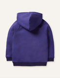 Lucky Sale-Dinosaur Animal Affixed Cloth Embroidered Hoodie