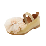 Girls' Shoes Flower Princess Shoes Flat Pumps