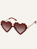 Kid's Eyewear Fashion Boys and Girls Sunglasses Cute Heart Kids Sunglasses