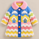 Lucky sale-Children's cartoon-themed snow-hut coat