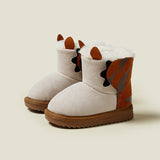 Winter Cute Leopard Snow Boots