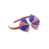 Independence Day Children's Bow Plastic Headband