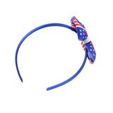 Independence Day Children's Bow Plastic Headband