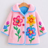 Lucky Sale-Children's colorful flower coat