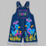 Lucky Sale-Children's cartoon duck overalls featuring colorful 