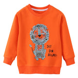 Lion Printing Sweater