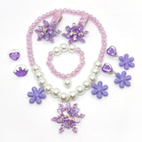 Girls' Colorful Jewelry Suit