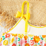 Children's Printed Swimsuit