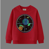 Luminous Earth Print Sweater