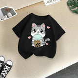 Lucky Sale Unisex-Mom & Me  Open Sun Kitten Colored Unisex Overalls