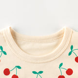 Girls' Printed Short-Sleeved T-shirt
