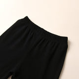 Girls' Leopard-Print Love Long-Sleeved Sweater Casual Pants Suit