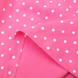 Girls' Embroidered Patch Short Sleeve Dress