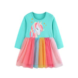 Cute Unicorn Mesh Children Shirt