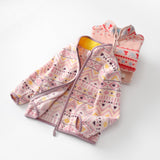 Printed Polar Fleece Jacket