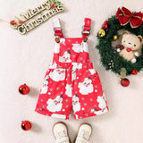 Christmas Printed Overalls