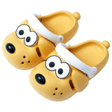 Crocs sandals cartoon big eyes slippers soft soles non-slip outdoor