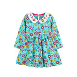 Children's Princess Dress Flower Printed Children's Skirt