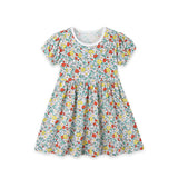 Children's Colorful Floral-Print Dress