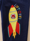 Rocket Print Sweatshirt Suit