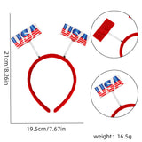 Independence Day headbands, holiday party decorations and props