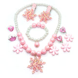 Girls' Colorful Jewelry Suit