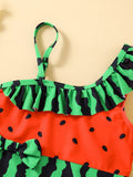 Watermelon Printing Swimsuit