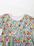 Children's Colorful Floral-Print Dress