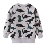 Dinosaur Printed Sweater