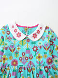 Children's Princess Dress Flower Printed Children's Skirt