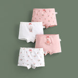 Girl Pure Cotton Cartoon Cute Boxer Briefs