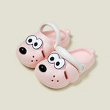 Crocs sandals cartoon big eyes slippers soft soles non-slip outdoor