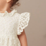 Flower Embroidered Girl Dress