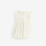 Flower Embroidered Girl Dress