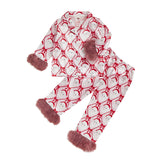 Christmas Long Sleeve Printed Pajamas