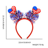 Independence Day headbands, holiday party decorations and props