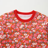 Christmas Sale- Cartoon Embroidery Long Sleeve Skirt