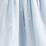 Flower Short Sleeve Dress Princess Style