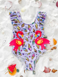 Cute Printed Swimsuit