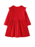 Christmas Style Long Sleeve Princess Dress