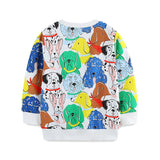Long-sleeved children's bottoming shirt cartoon print children's sweatshirt